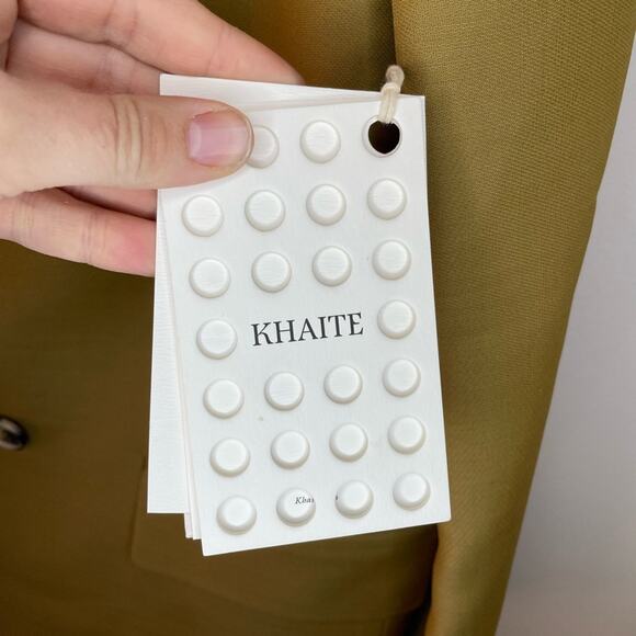 NWT New KHAITE Mayley Wool Blend Blazer Size 10 - Picture 7 of 9